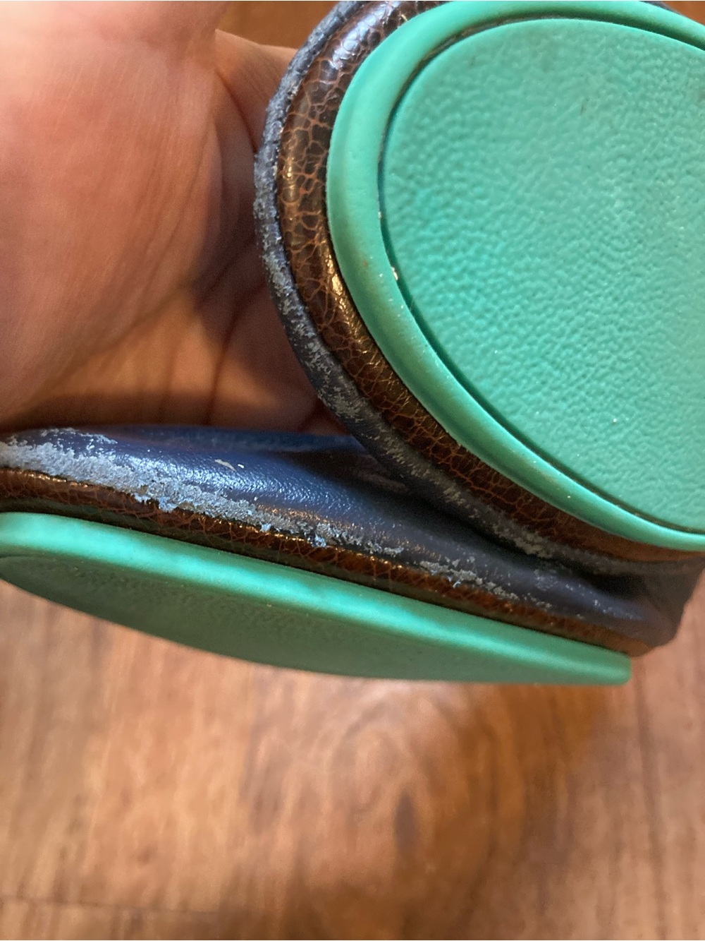 Tieks California Navy Flat - Picture 8 of 9